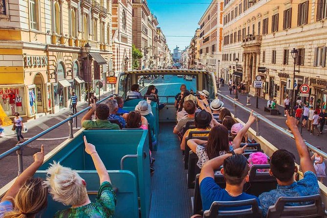 Rome Panoramic Bus Tour & Colosseum Arena Visit with Audio Guide - Two Rome essentials in one package