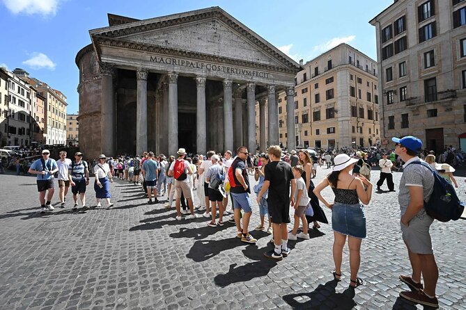 Rome Pantheon Guided Audio Tour Skip The Line Escorted Entrance - What skip-the-line access is worth in Rome