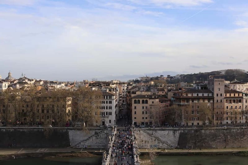 Rome: Passetto & Castel Sant'Angelo Entry and Audioguide - Entering Castel Sant’Angelo after the corridor