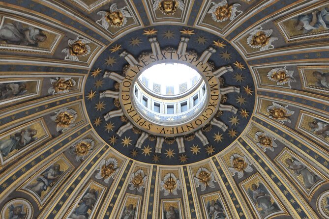 Rome: St Peter's Basilica and Papal Tombs Audio Guide - The dome, Vatican City, and what is not included