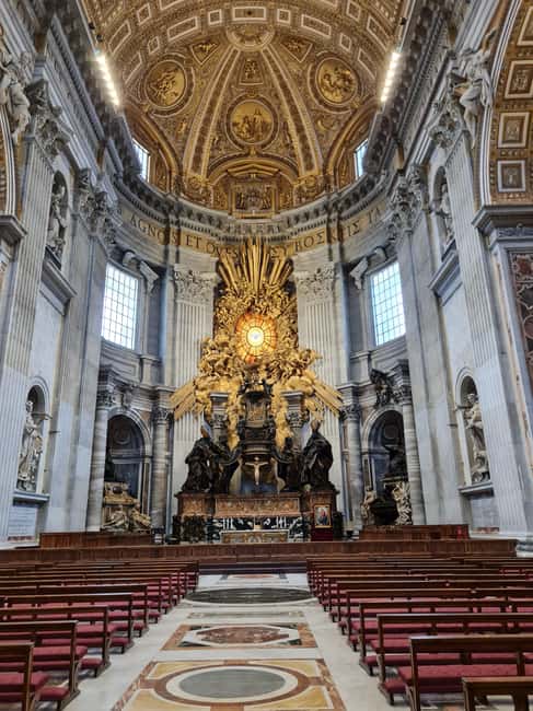 Rome: St. Peter's Basilica Entry Ticket and AudioGuide - Michelangelo’s Pietà and Bernini’s work