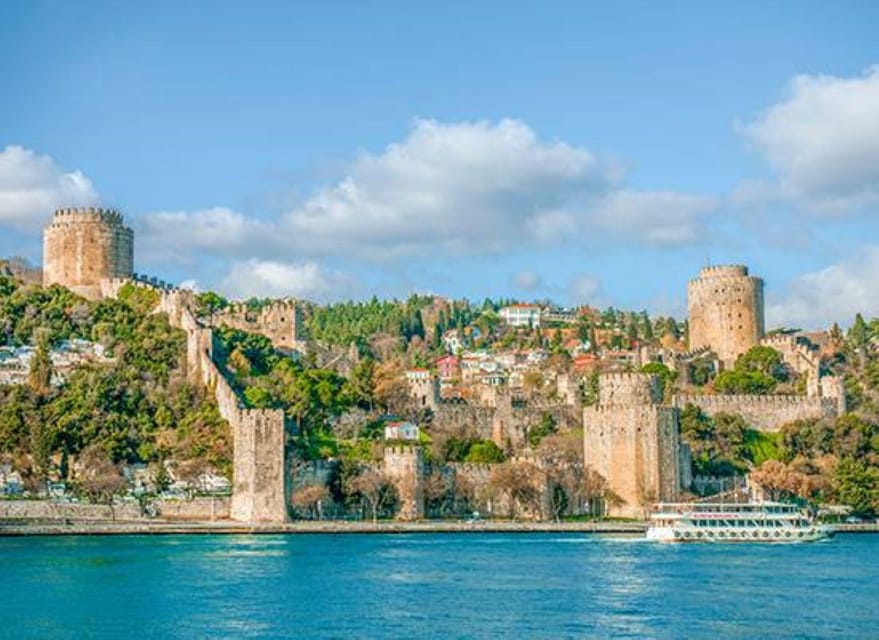 Rumeli Fortress Skip-the-Line Ticket with Audio Guide - The mosque and the old theater area