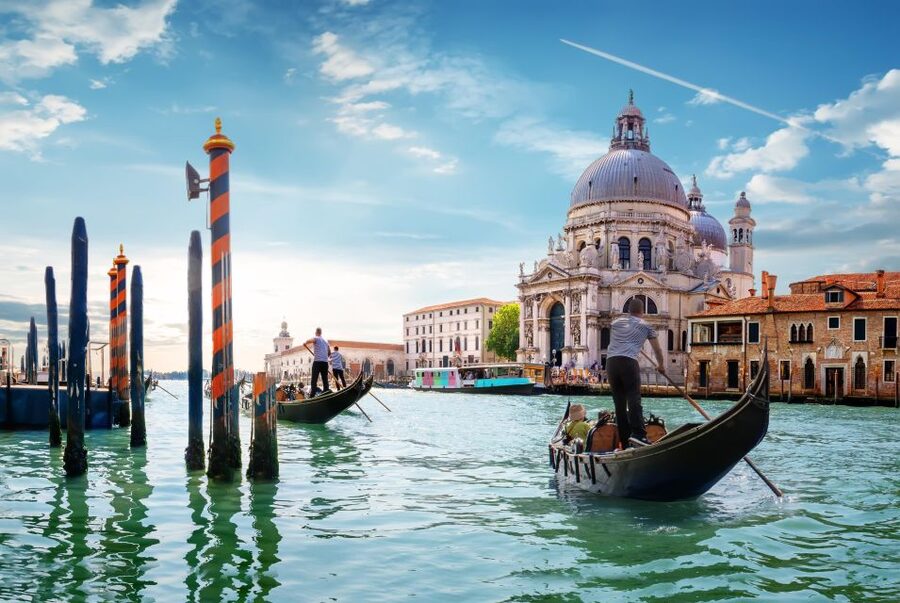 Saint Mark Basilica Priority Access & Audio Guide Option - Meeting your host beneath the blue Clock Tower
