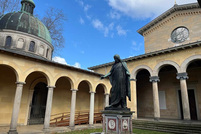 Sanssouci Park: A Self-Guide Audio Tour of the Garden's Landmarks - Courtyard Castle ruins and undeciphered hieroglyphics