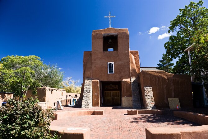 Santa Fe Historic Downtown Smart Phone Audio App Self Guided GPS Walking Tour - Loretto Chapel and the staircase story