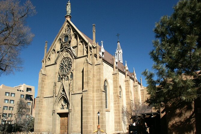 Santa Fe Historic Downtown Smart Phone Audio App Self Guided GPS Walking Tour - 109 East Palace and Santa Fe’s atomic connection