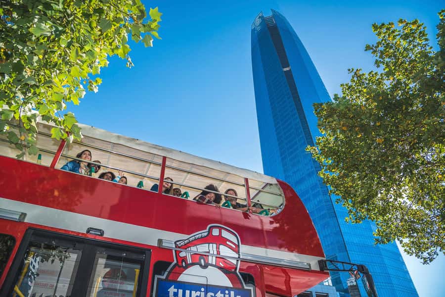 Santiago: Hop-on Hop-off Bus Day Ticket with Audio Guide - Plaza de Armas and Santiago’s historic center