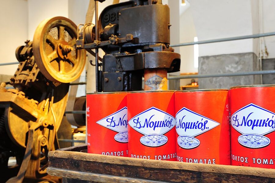 Santorini: Tomato Museum Admission Ticket with Audio Guide - Arriving at the D. Nomikos factory in Vlychada
