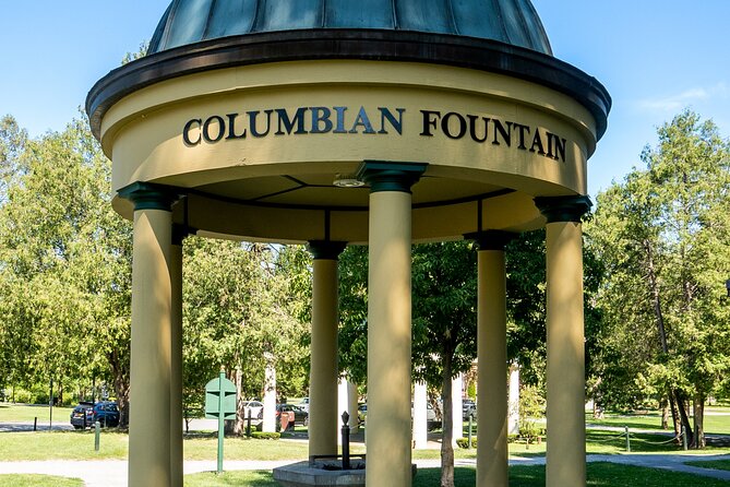 Saratoga Springs Historic Smartphone Guided Audio Walking Tour - Columbian Spring and the first water source