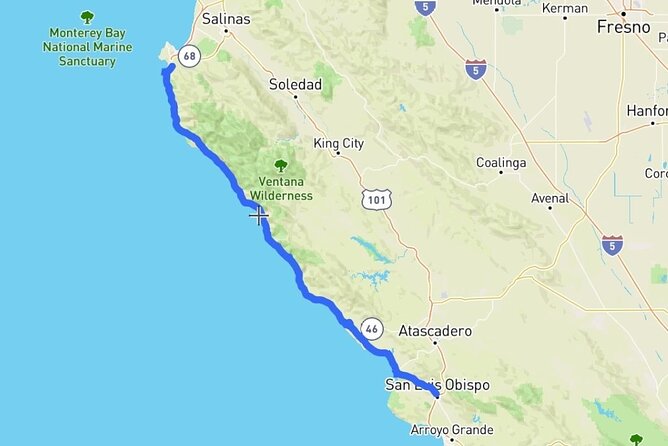 Self-Guided Audio Driving Tour in Big Sur PCH Highway 1 - Planning your route around the current closure