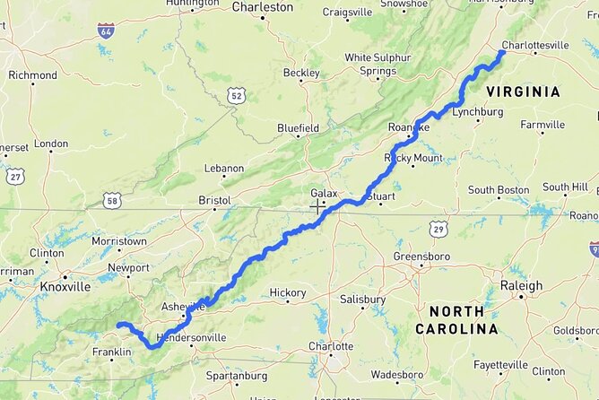 Self-Guided Audio Driving Tour in Blue Ridge Parkway - The southern mountains: Devil’s Courthouse and Mount Mitchell