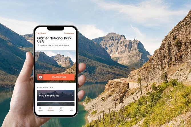 Self-Guided Audio Driving Tour in Glacier National Park - How this Glacier audio tour works