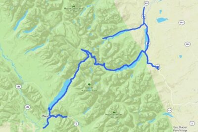 Self-Guided Audio Driving Tour in Glacier National Park