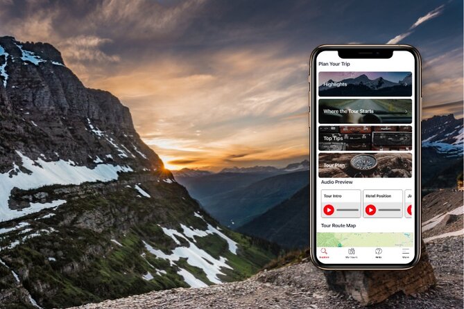 Self-Guided Audio Driving Tour in Glacier National Park - Lunch Creek and the Weeping Wall