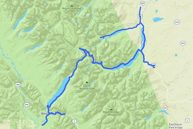 Self-Guided Audio Driving Tour in Glacier National Park - Apgar Visitor Center and the west entrance