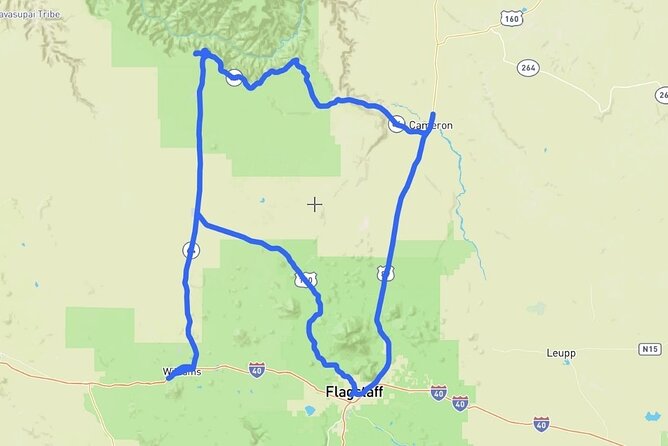 Self-Guided Audio Driving Tour in Grand Canyon South Rim - The Flagstaff to Grand Canyon approach