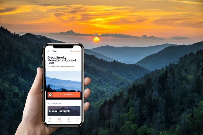 Self-Guided Audio Driving Tour in Great Smoky Mountains - Start in Gatlinburg, then let the GPS take over