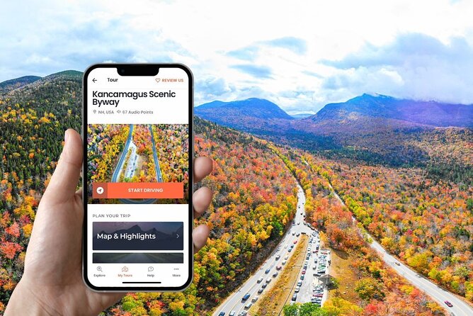 Self-Guided Audio Driving Tour in Kancamagus Highway - Starting anywhere along New Hampshire 112