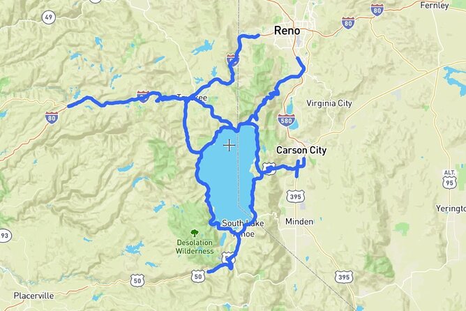 Self-Guided Audio Driving Tour in Lake Tahoe - Lake Tahoe: start with the big picture
