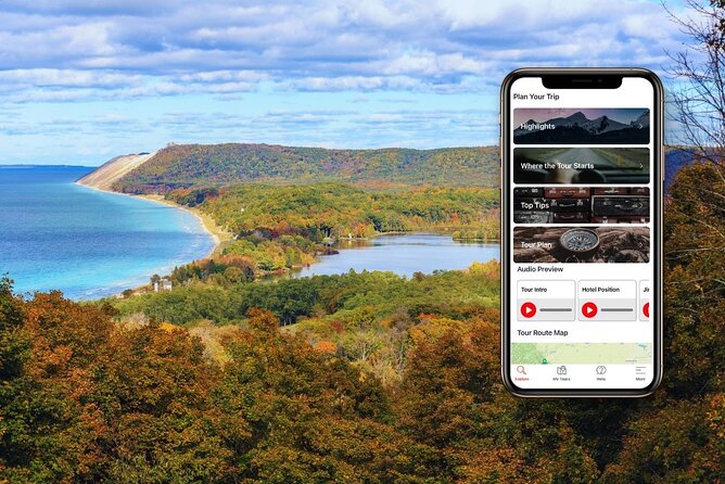 Self-Guided Audio Driving Tour in Michigan Lakeshore, M-22 - What this M-22 audio tour actually does