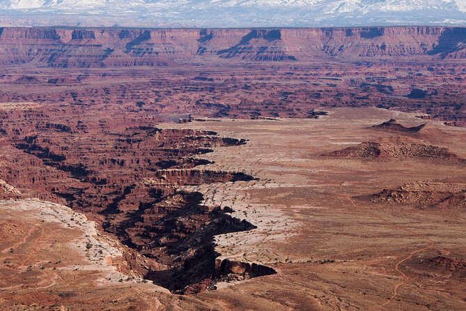 Self Guided Audio Driving Tour of Canyonlands - Upheaval Dome leaves room for a geological argument