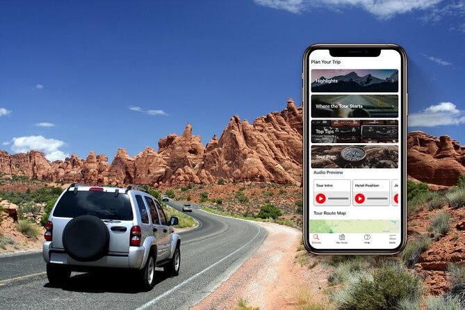 Self Guided Audio Tour in Arches and Canyonlands - Delicate Arch, Utah’s famous symbol