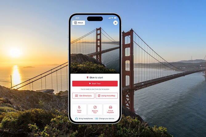 Self-Guided Audio Tour of the Golden Gate Bridge - Key points to know before you book