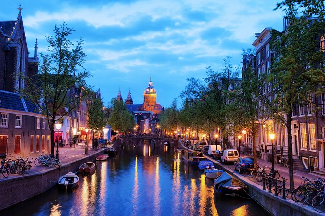 Self-Guided Audio Tour of The Red Light District - The MX3D bridge brings in modern Amsterdam