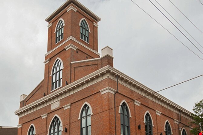 Self Guided Cincinnati Ghost Haunted Walking Tour Audio Tour Music Hall OTR - When to take the walk