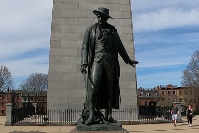 Self Guided Classic Freedom Trail Location Aware (GPS) Walking Audio Tour - Charlestown adds the hardest walking