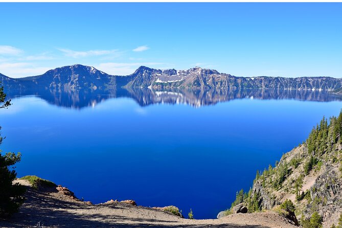 Self Guided Driving Audio Tour in Crater Lake - Vidae Falls and the force of snowmelt