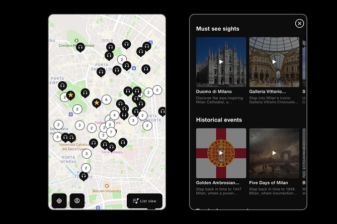 Self Guided Tours In Milan With 100 Captivating Audio Stories - Leonardo, old churches, and quiet discoveries