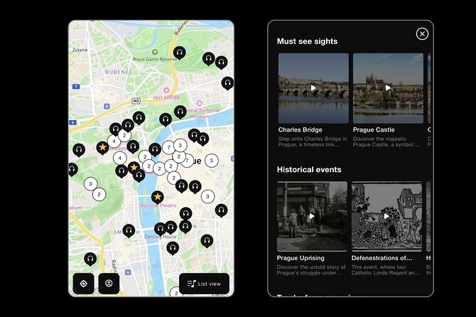 Self Guided Tours Prague With 100 Captivating Audio Stories - Malá Strana, Kampa, and the Lennon Wall