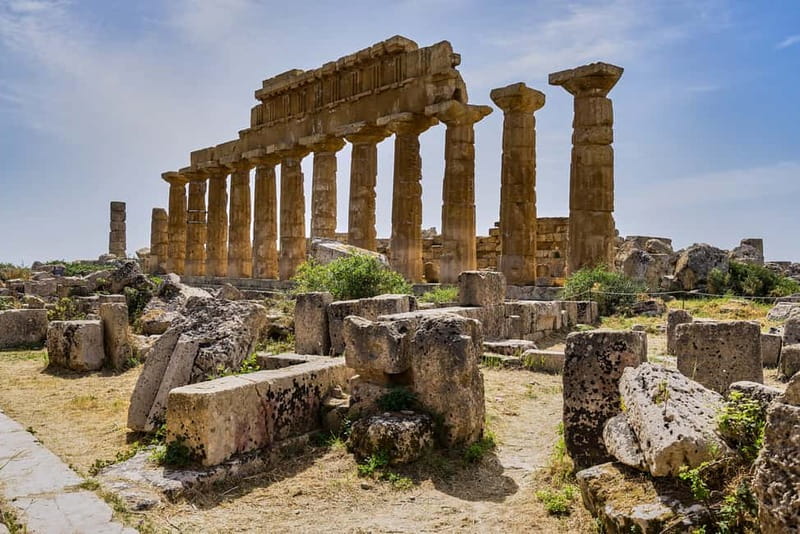 Selinunte: Archeological Park Entry Ticket & App Audioguide - The Caves of Cusa and the Work Behind the Temples