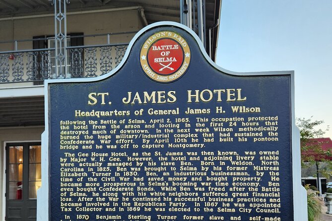Selma Civil Rights Walk of Freedom Self Guided GPS APP Audio Tour - Edmund Pettus Bridge and Bloody Sunday