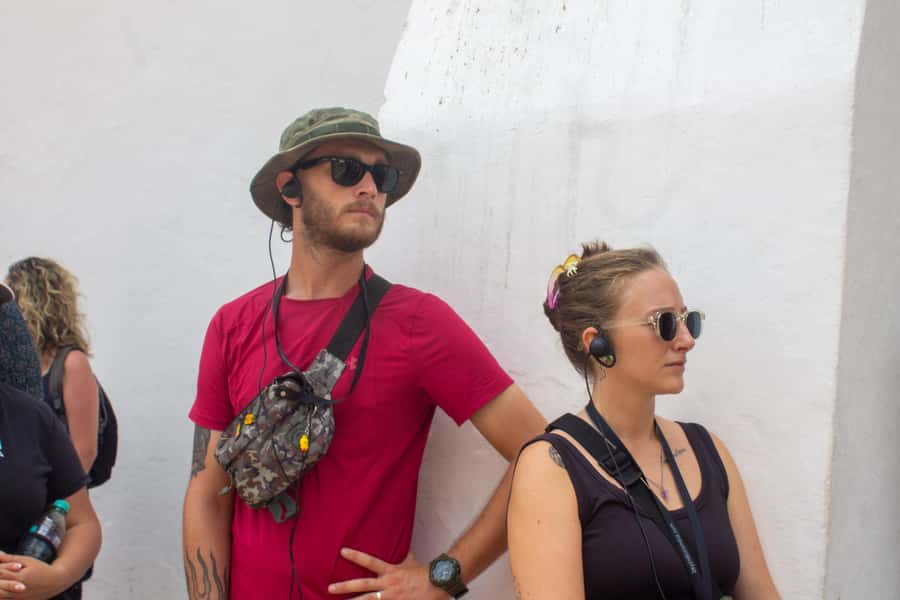 Shared Cartagena Old City Tour with Wireless Audio System - Entering through the Clock Tower
