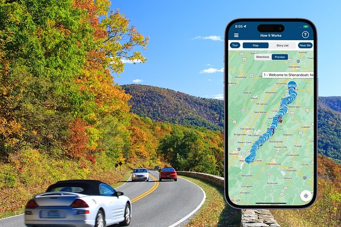 Shenandoah National Park Self-Guided Driving Audio Tour - Central overlooks, Appalachian Trail stories, and family hikes