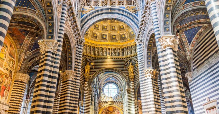 Siena: Cathedral Complex Pass with Audio Guide (OPA SI PASS) - The Baptistery and its marble font