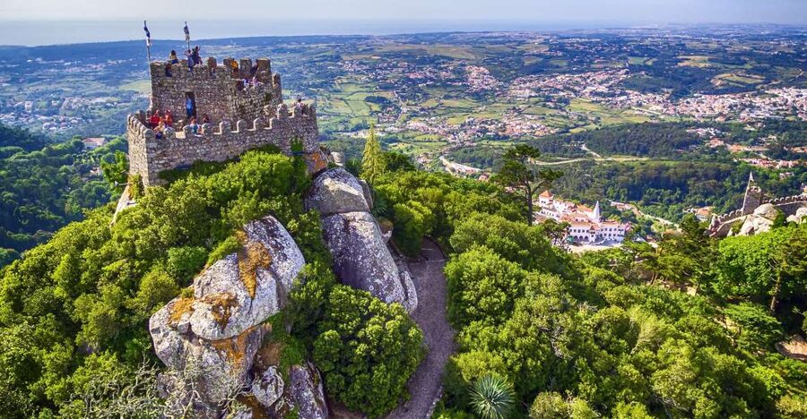 Sintra: Castle of the Moors E-Ticket and Audio Guide - Castle Keep, Royal Tower, and Second Circle of Walls