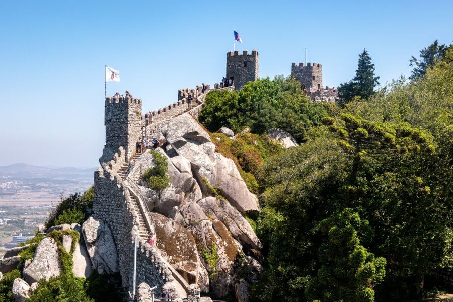 Sintra: Castle of the Moors & Quinta Entry with Audio Guides - What this Sintra day gives you