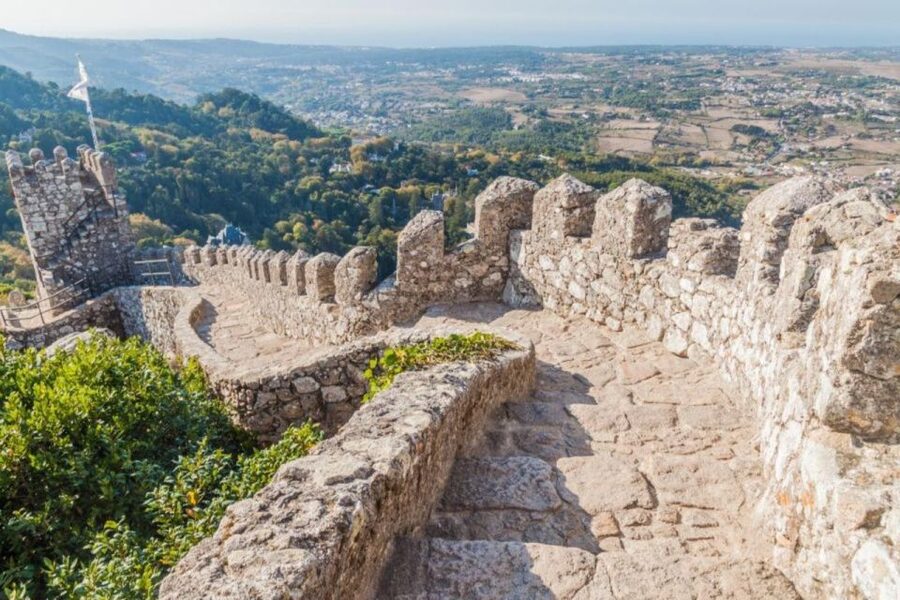Sintra: Castle of the Moors Skip-the-Line Ticket+Audio Guide - The Royal Tower and the Second Circle of Walls