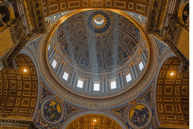 Skip the Line St Peter Basilica Papal Tomb Audio Guide with Water - Inside the basilica: an hour with the great works
