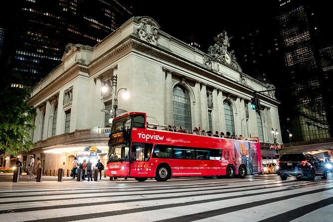 Skyline Night Bus Audio Narrated Tour Experience - Why New York at night works so well from the top deck
