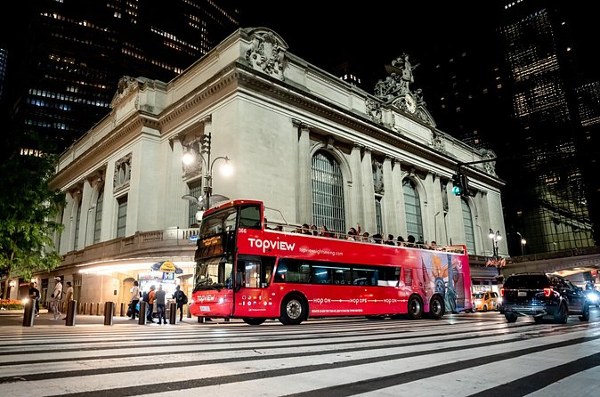 Skyline Night Bus Audio Narrated Tour Experience - Wall Street, Battery Park, and the lights of Lower Manhattan