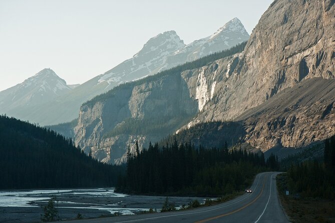 Smartphone Audio Driving Tour between Banff and Calgary - Canmore, the Three Sisters, and mountain-town stories