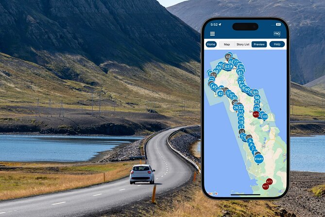 Snaefellsnes Peninsula Self-Guided Driving Audio Tour - The southern approach: church, spring, seals, and waterfalls