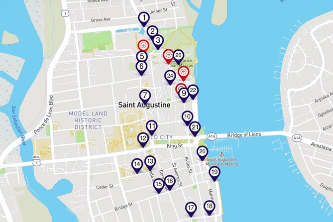 St. Augustine's Lost Souls: a Smartphone Audio Ghost Tour - Bootleggers, heartbreak, and old waterfront buildings