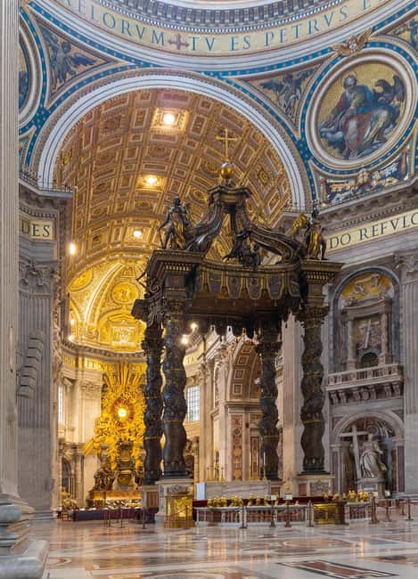 St. Peter’s Basilica: Audio Guide with Pre-Reserved Ticket - Bernini’s Baldachin beneath the dome