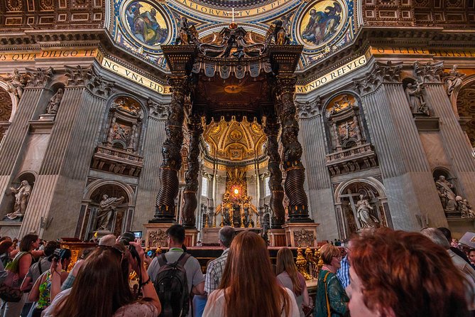 St. Peter’s Basilica: Self-guided Audio Tour on your Phone (without ticket) - A final descent to the Vatican Grottoes