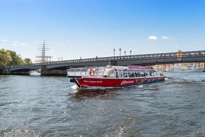 Stockholm: Royal Bridges & Canal Boat Tour with Audio Guide - Open Bays and Stockholm’s Wide Views